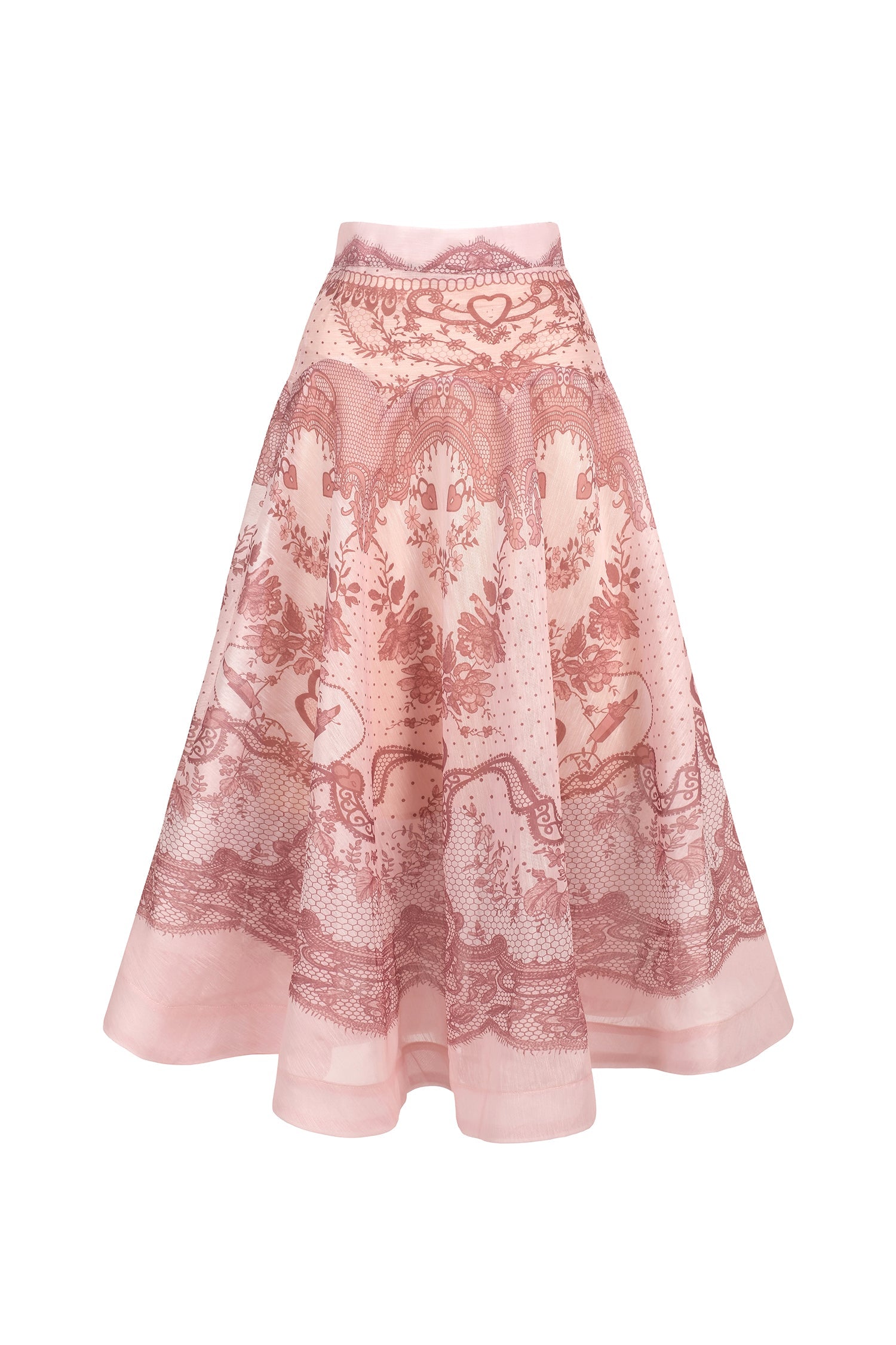 Kimivi Sleeveless Floral Printed Shirt Two-Piece Set C250300120