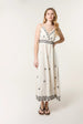 Embroidered Sleeveless Maxi Dress by Blue Vanilla
