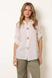 Gold Button Shirt by Blue Vanilla