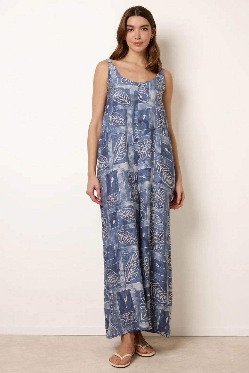 Floral Printed Oversized Jumpsuit CC2752BV002