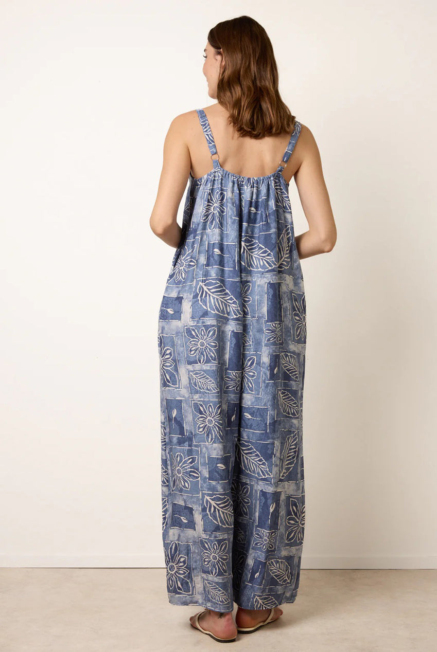 Floral Printed Oversized Jumpsuit CC2752BV002