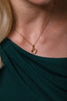 Blush Clover Crystal Pendant Necklace - Gift Boxed by SVNX