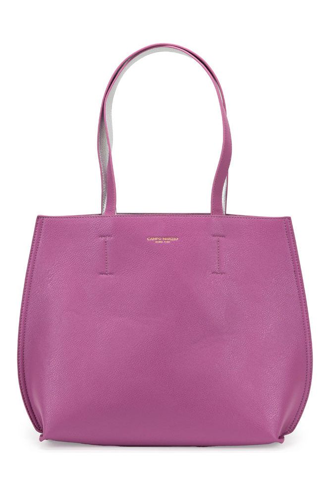 Iconic Midi Tote Bag - Mauve Silver COL202005119