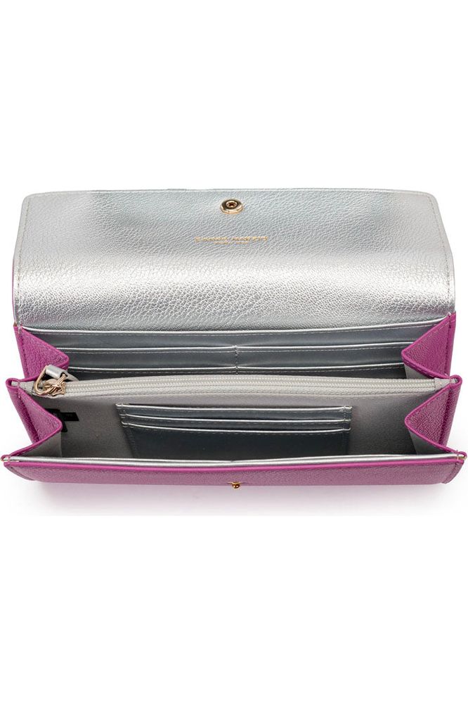 Ellen Wallet - Mauve Silver COL214005119