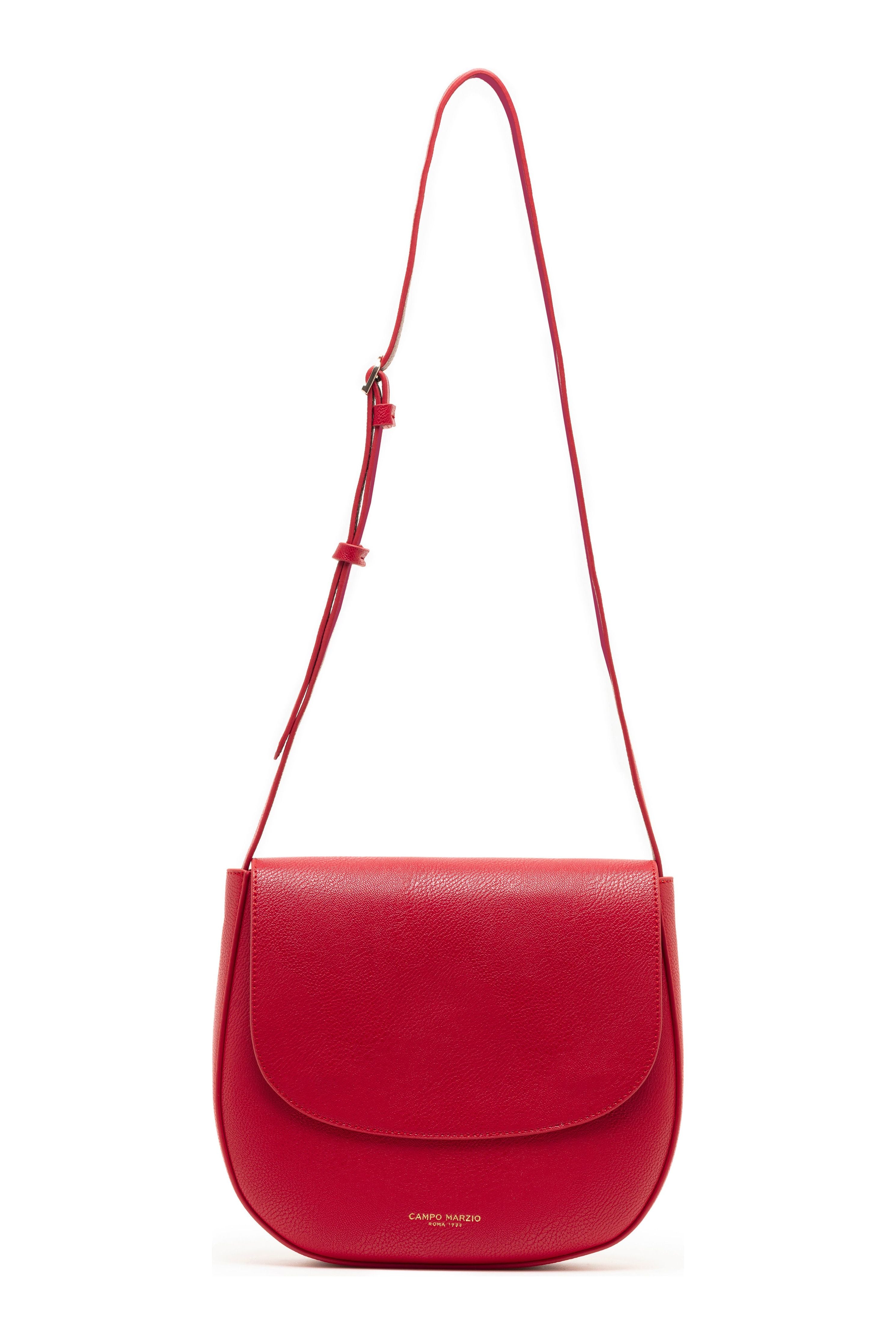 Kym Saddle Bag - Cherry Red Fuchsia COL234005203