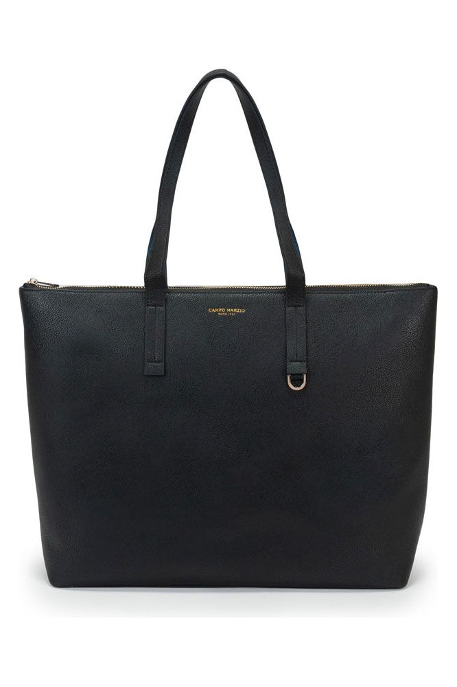 Winona Shopping Bag - Black Lapis Blue COL245005201