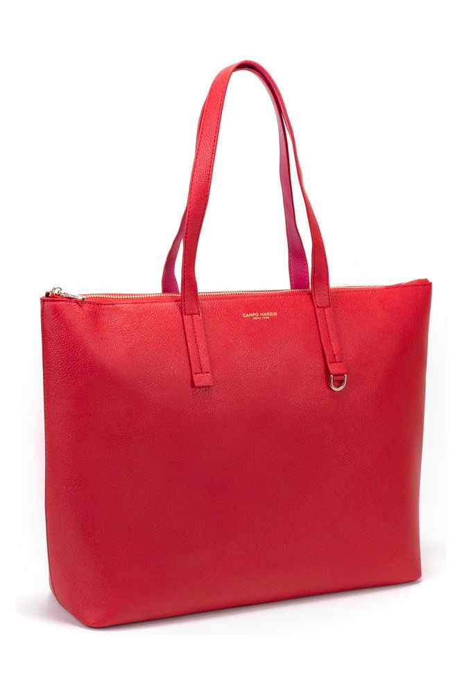 Winona Shopping Bag - Cherry Red Fuchsia COL245005203