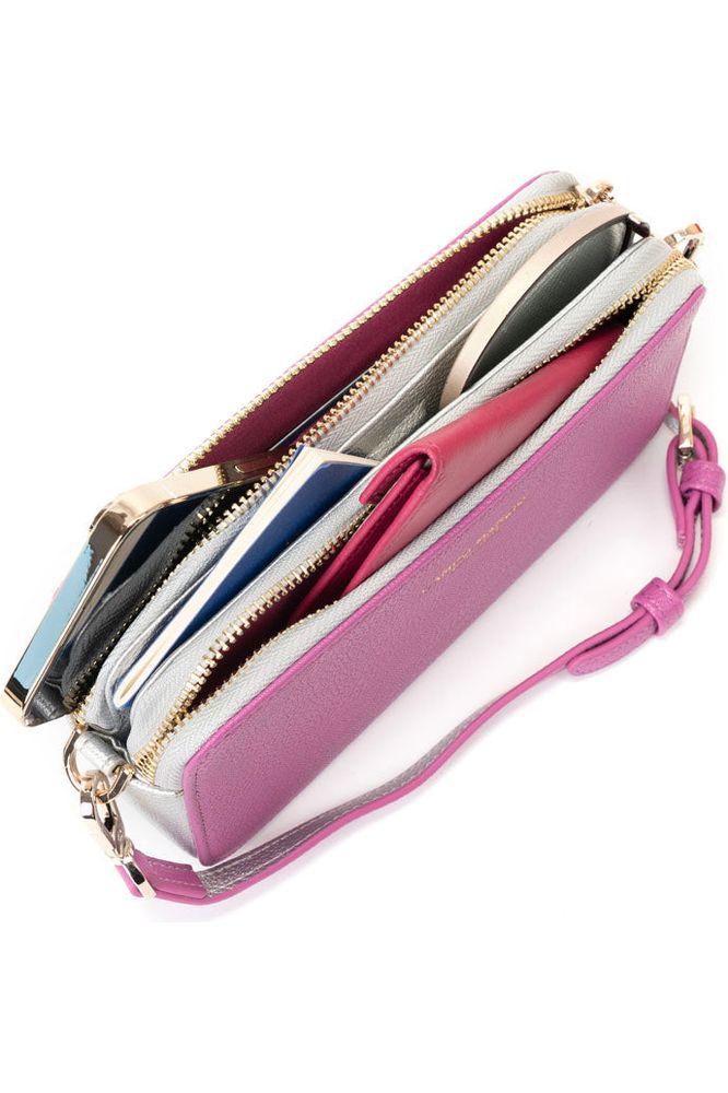 Chloe Mini Bag - Mauve Silver COL246005119