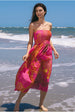 Carriba Maxi Dress - Pink by Pia Rossini