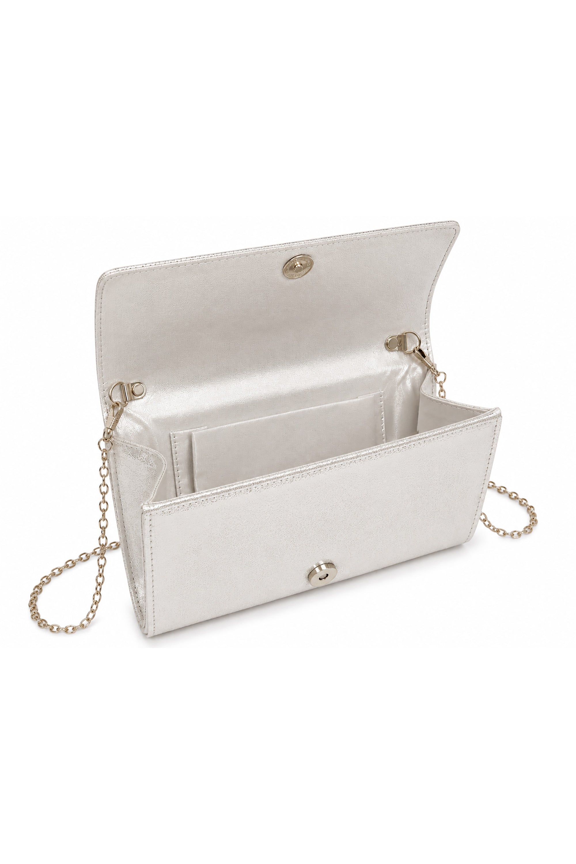 Pearl And Rhinestone Embellished Clutch Bag AC0000715