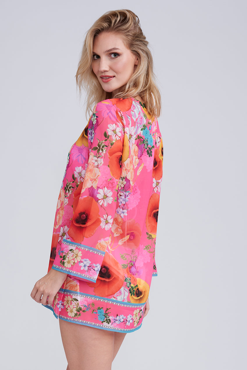 Copacabana  Cover Up - Pink COP003-PIN001