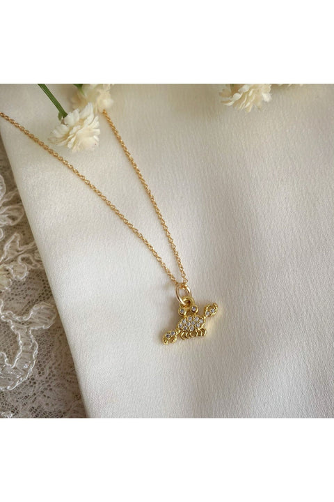 Cari CZ Crab Necklace CARIER02