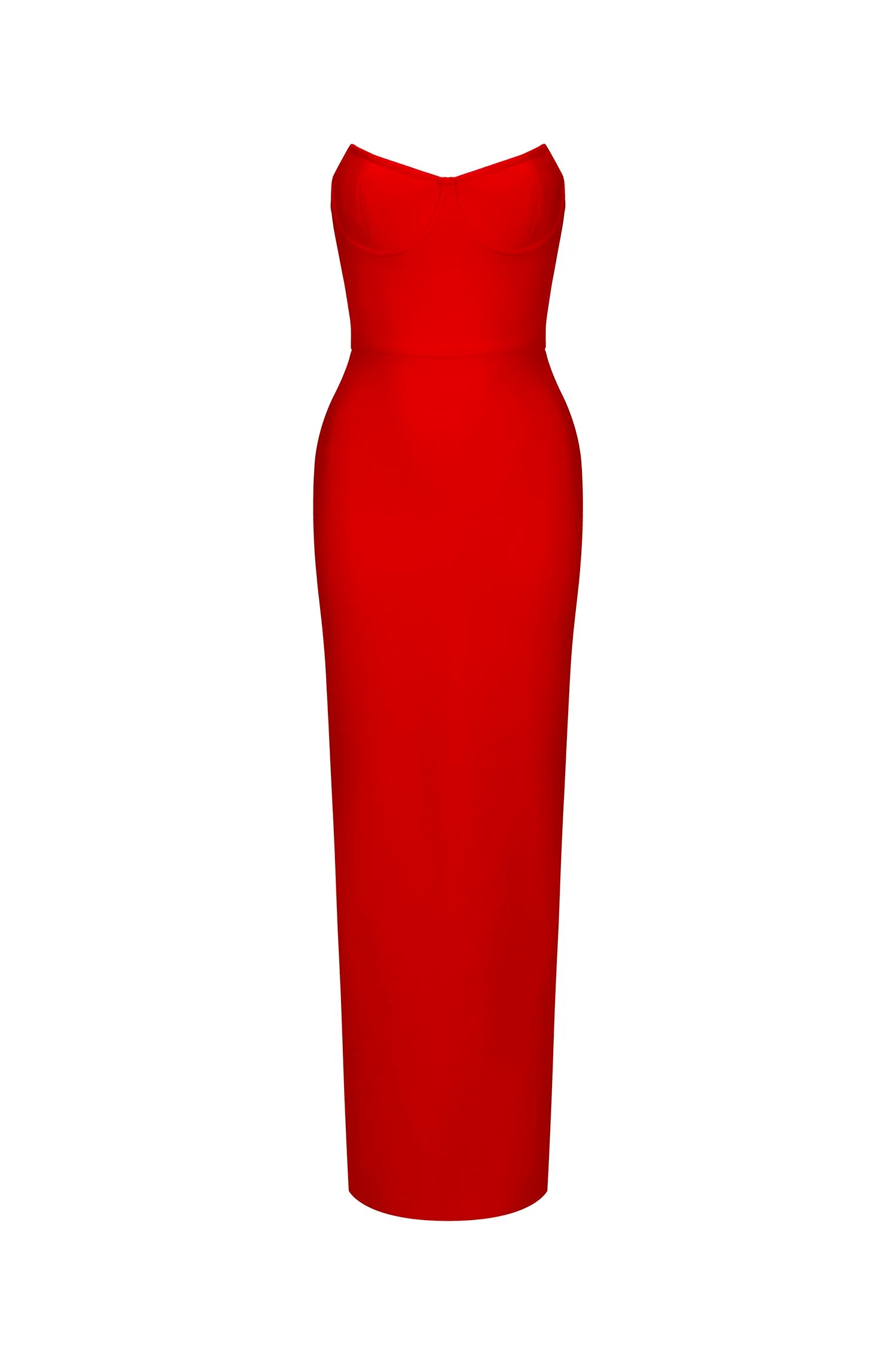 Dotte Maxi Bandage Dress - Red D210220020