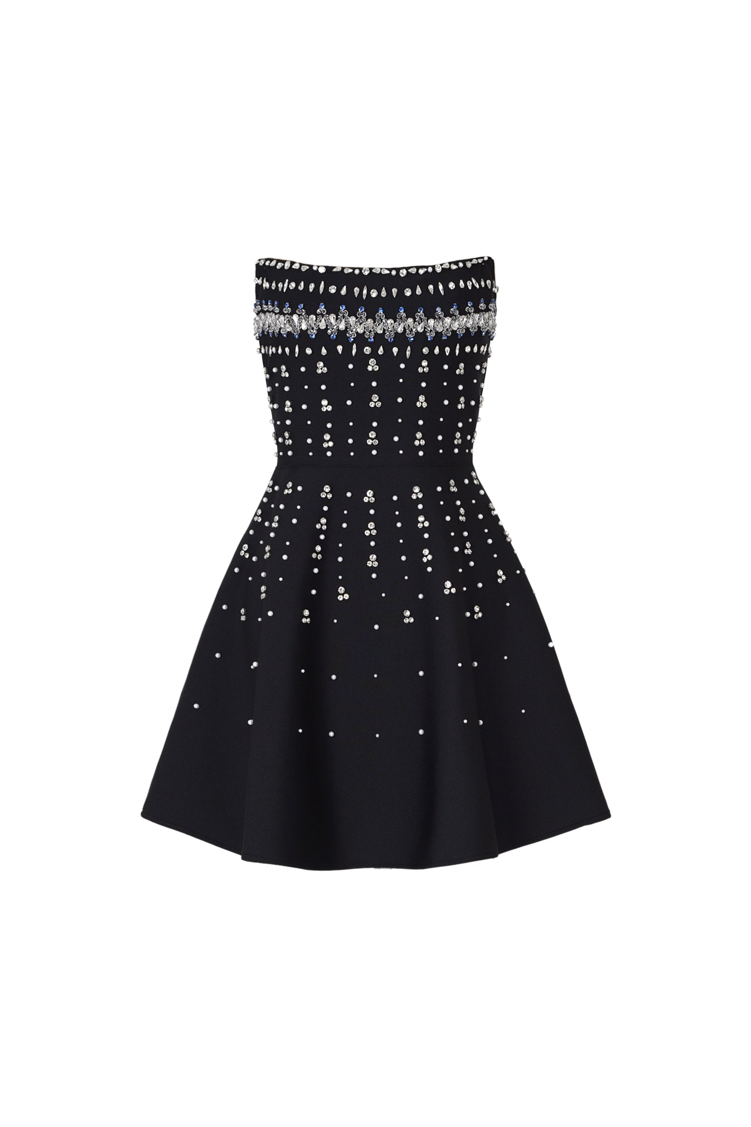 Kalic Strapless Diamond Bandage Mini Dress D250601328