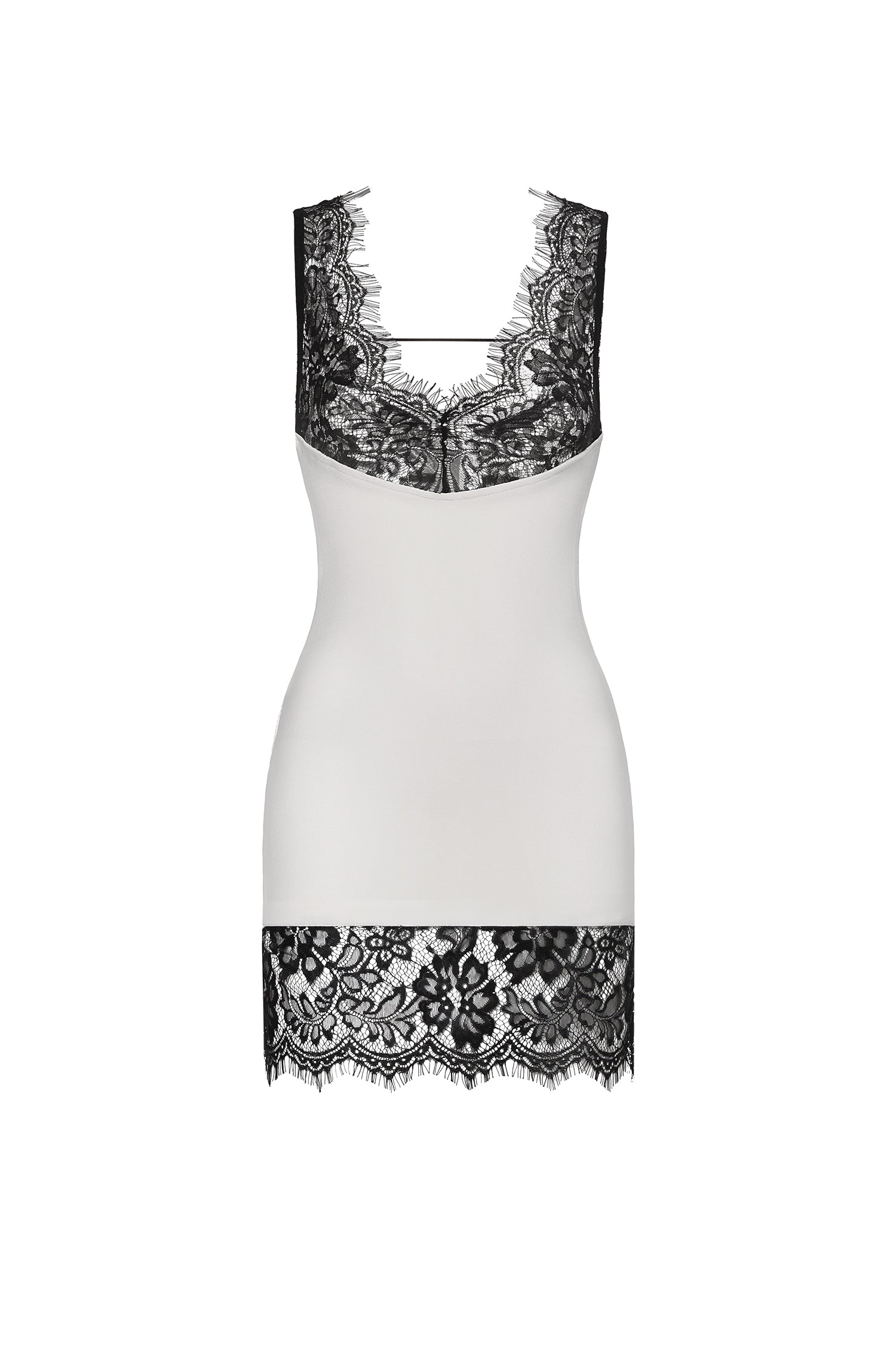Vocca V-Neck Lace Mini Dress D250705402