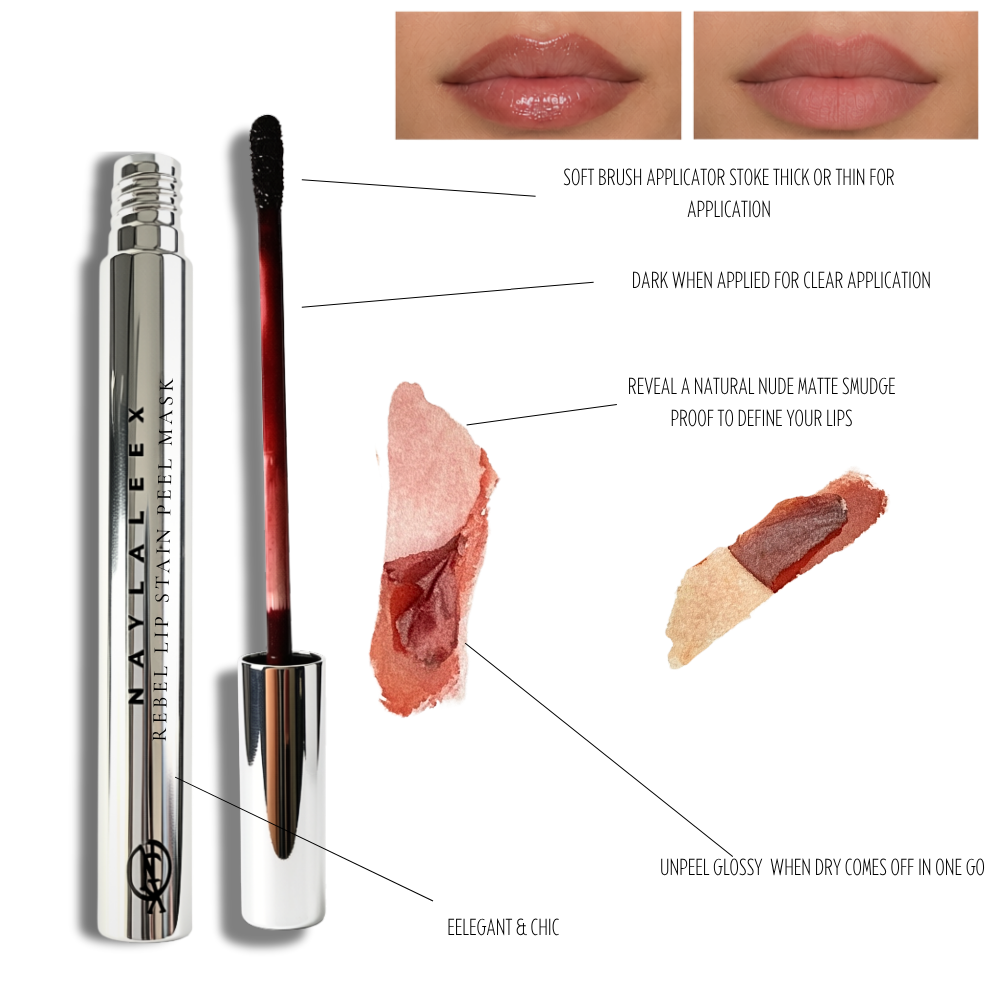 Rebel Lip Stain Peel-Off Mask N01