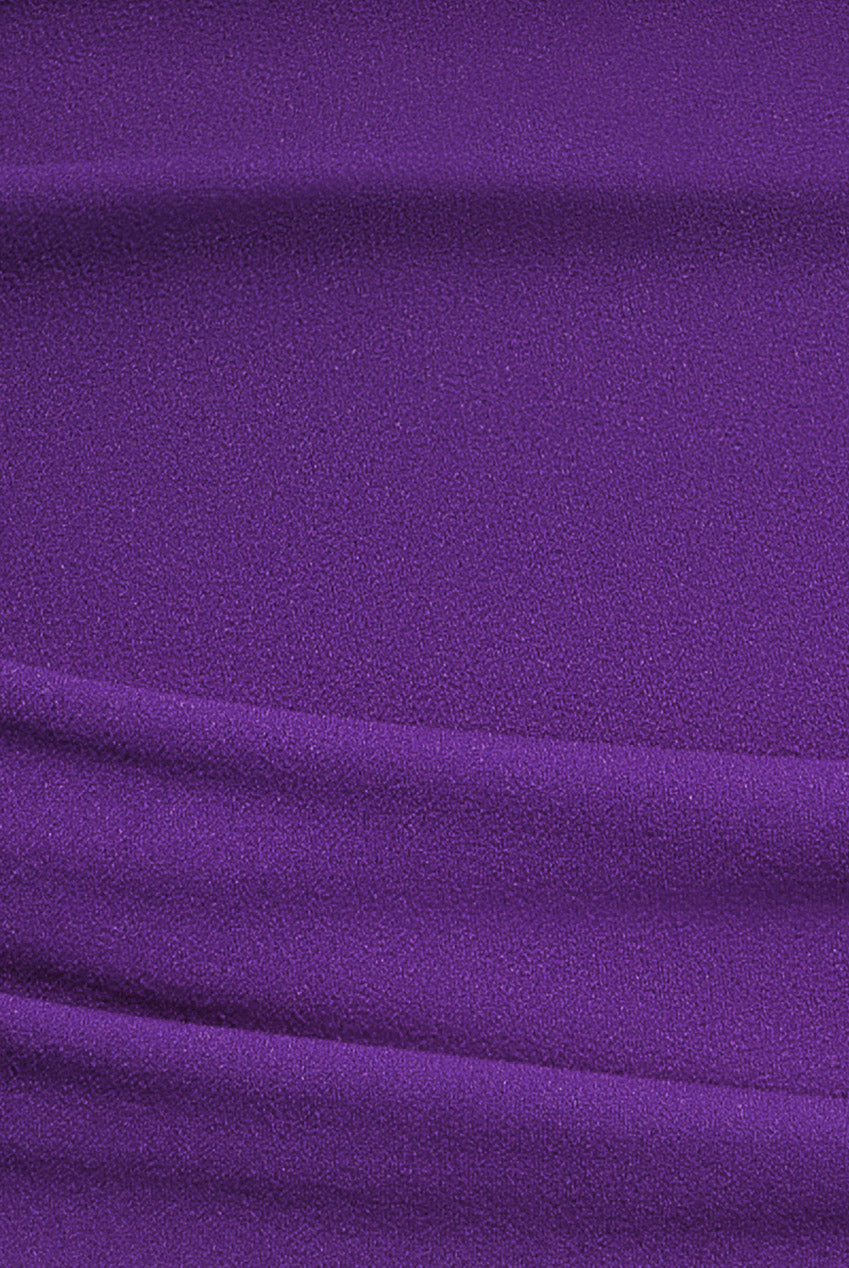 Bardot Pleated Midi Dress - Purple DR1092AP