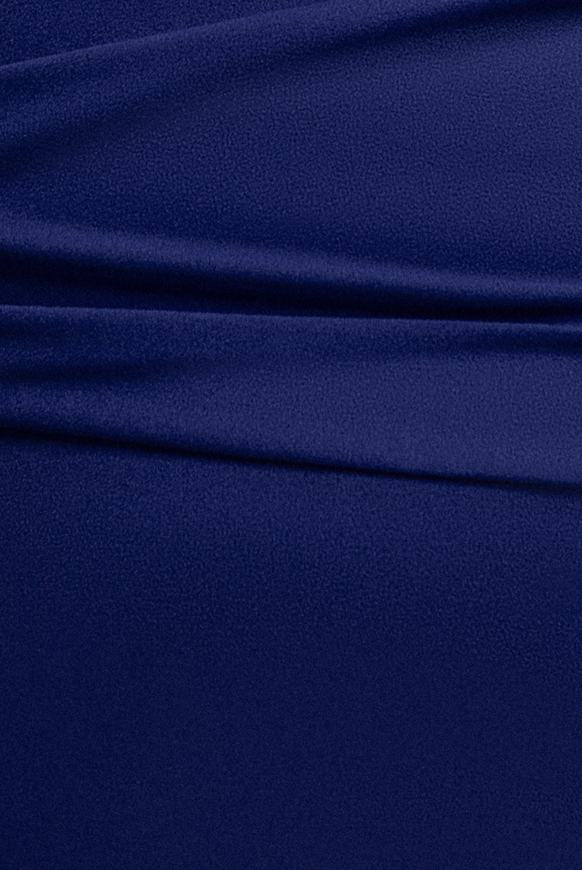 Bardot Pleated Maxi Dress - Navy DR1092PLUS