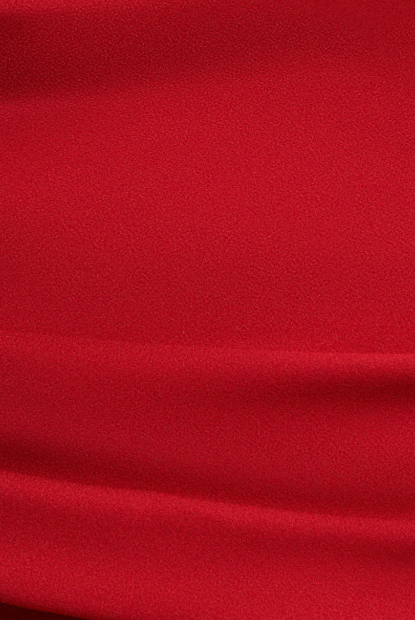 Bardot Pleated Maxi Dress - Red DR1092SCPLUS
