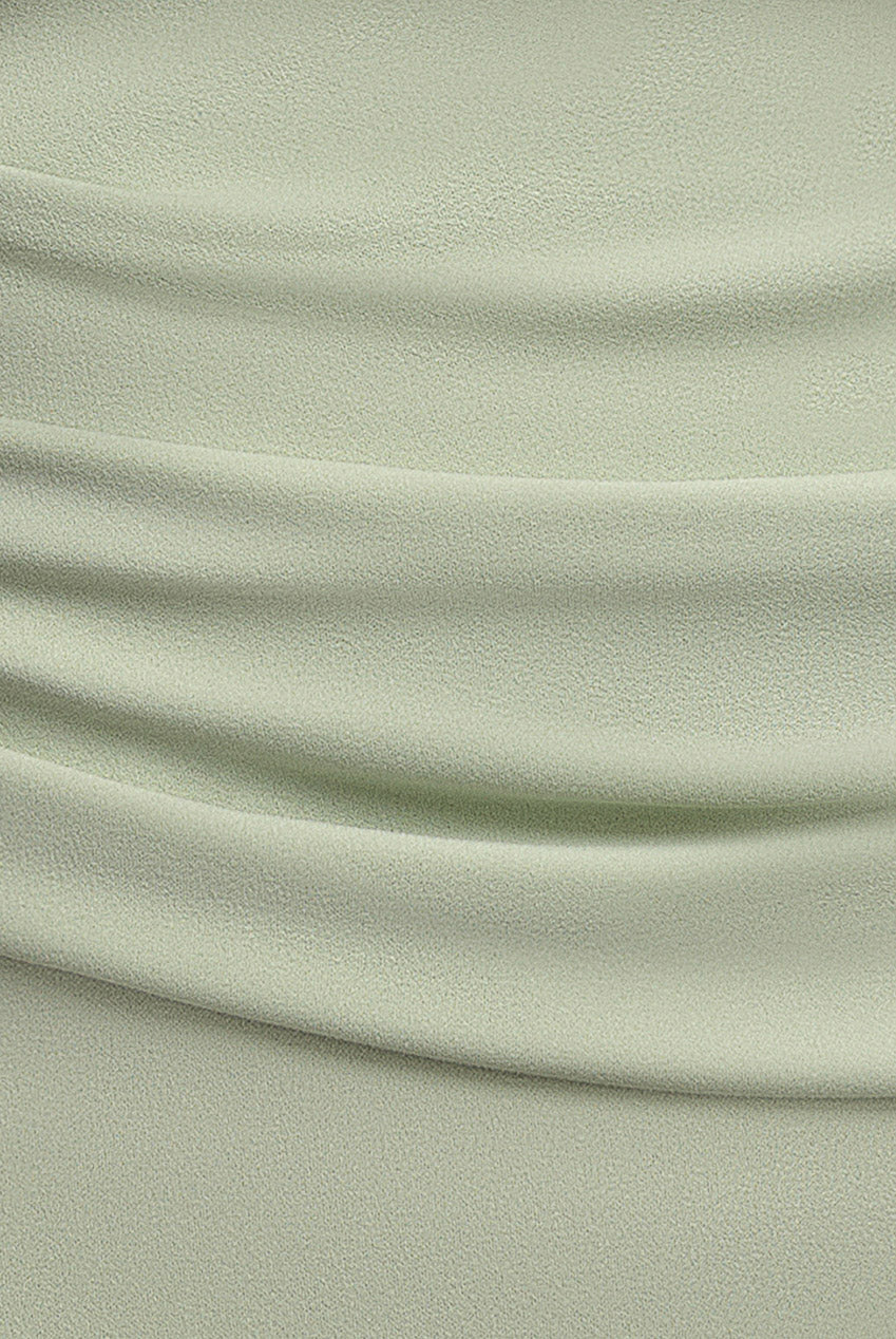 Bardot Pleated Maxi Dress - Sage Green DR1092SCPLUS