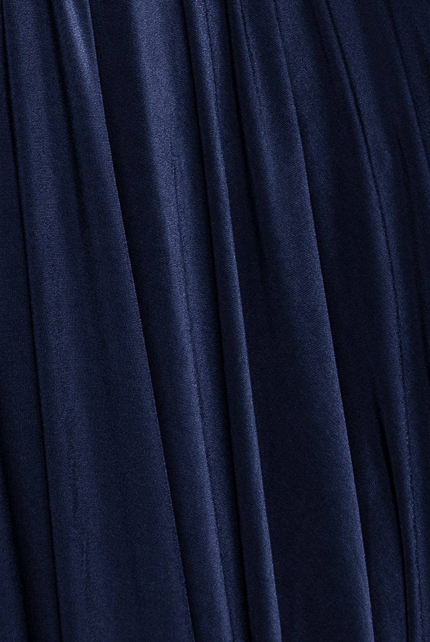 Soft Touch Multi Way Open Back Midi Dress - Navy Blue DR1314D