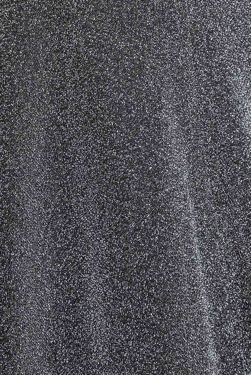 Crossover Lurex Glitter Maxi Dress - Silver DR1886C