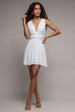 Multiway Mini Dress - White by Goddiva
