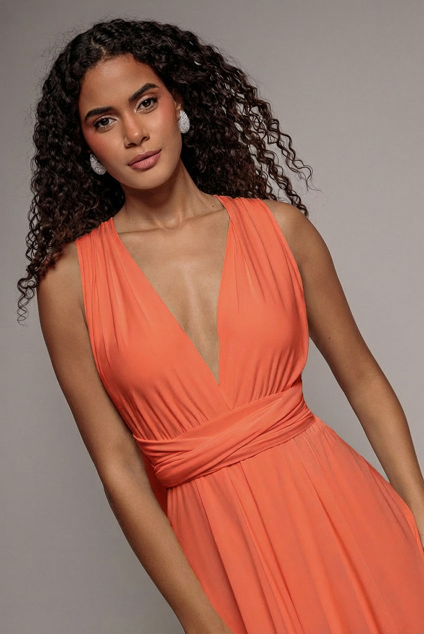 Multiway Mini Dress - Orange DR2361C
