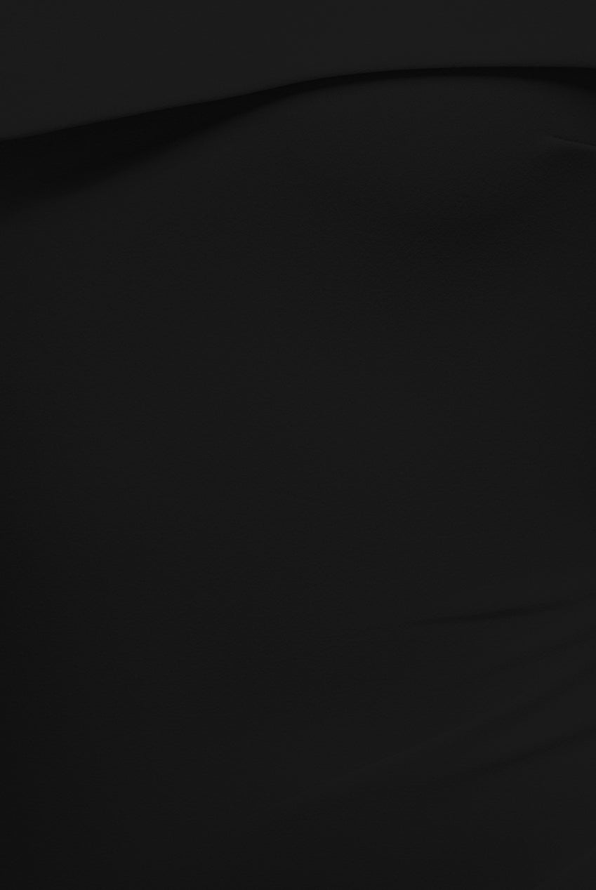 Off The Shoulder Pleated Waist Maxi Dress - Black DR2594