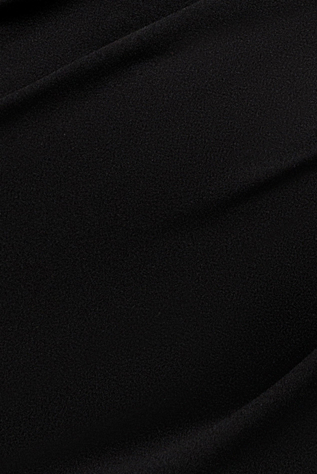 Off The Shoulder Pleated Waist Maxi Dress - Black DR2594