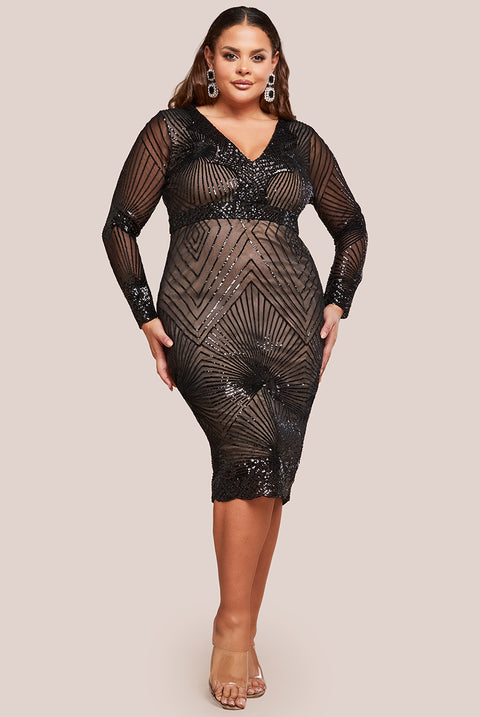 Plus size Little Black Dresses for Women Goddiva