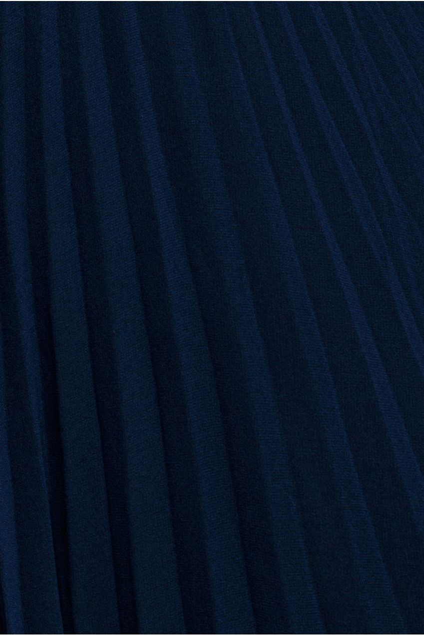 Balloon Sleeve Chiffon Maxi Dress - Navy Blue DR3041QZ