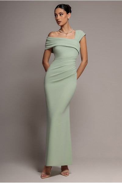 goddiva one shoulder evening maxi dress product info and reviews Goddiva One Shoulder Dresses for Women