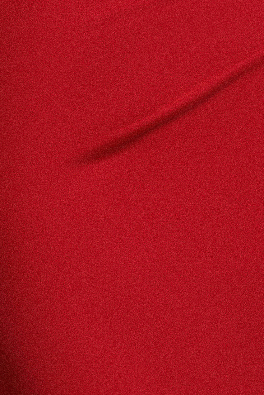 Off The Shoulder Draped Sleeve Maxi Dress - Red DR3259