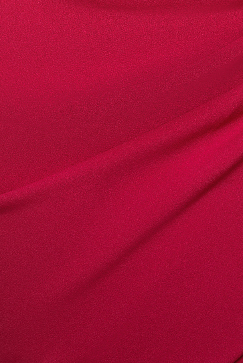 One Shoulder Satin Band Maxi Dress - Magenta DR3454