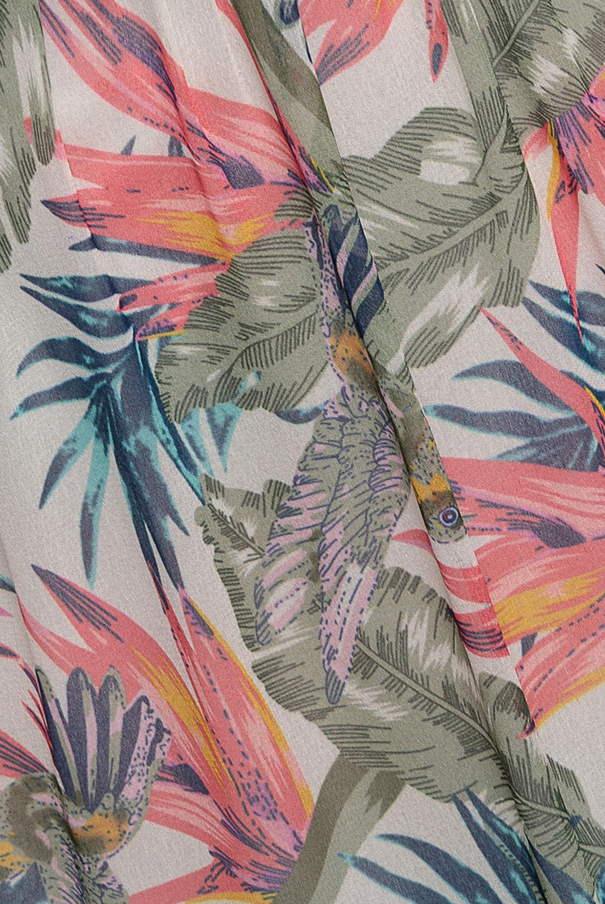 Bandeau Printed Maxi - Jungle Print DR3562