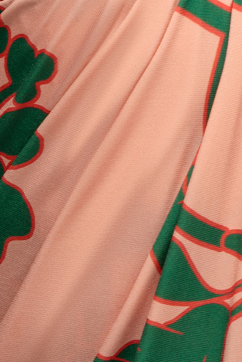 Printed Crossover Midi - Green DR3603