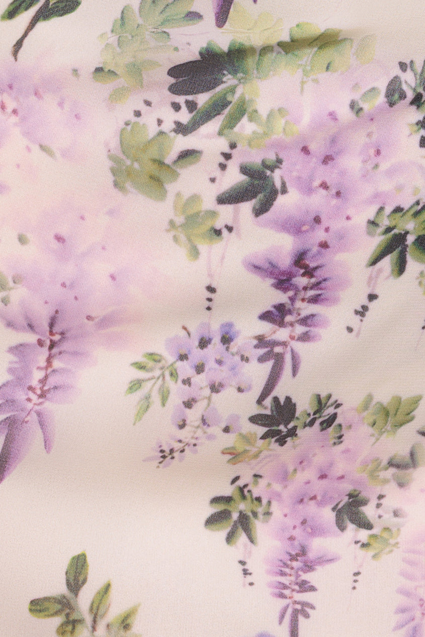 Printed Ruffle Neck & Hem Dress - Multi DR3881QZ