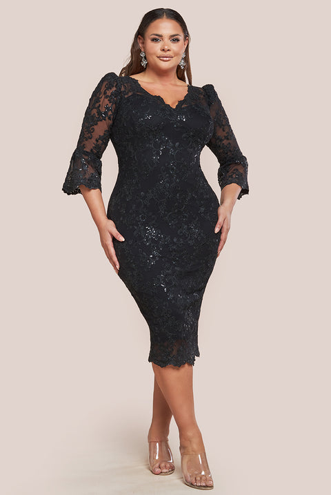 Little black dress plus size uk best sale