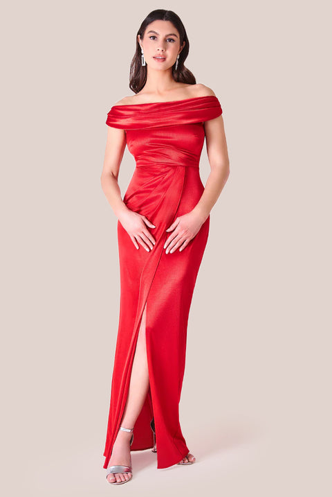 Red Wedding Guest Dresses Goddiva