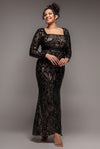 sachin and babi light blue dress Plus Size Black Homecoming Dresses