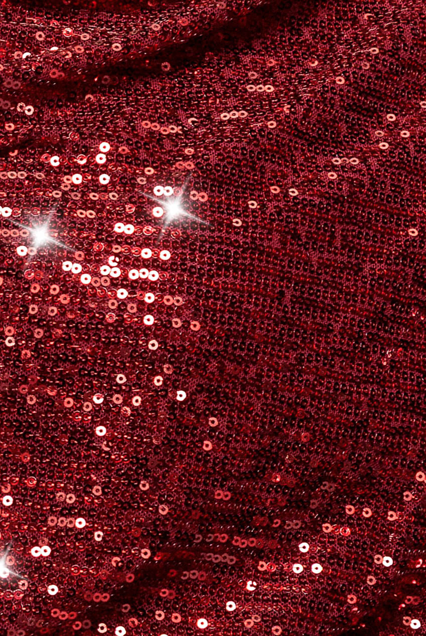 Sequin Cowl Maxi Dress - Wine DR4051P