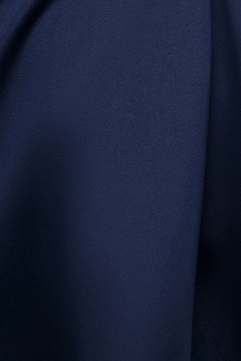 Corset Fit & Flare Midi Dress - Navy DR4538