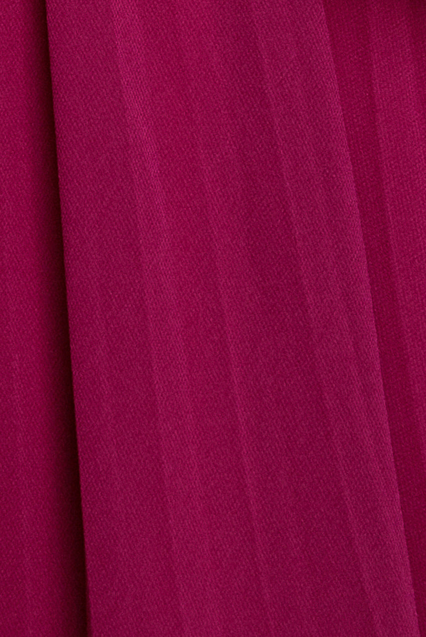 Sleeveless Pleated Chiffon Multiway Scarf Maxi Dress - Magenta DR4829