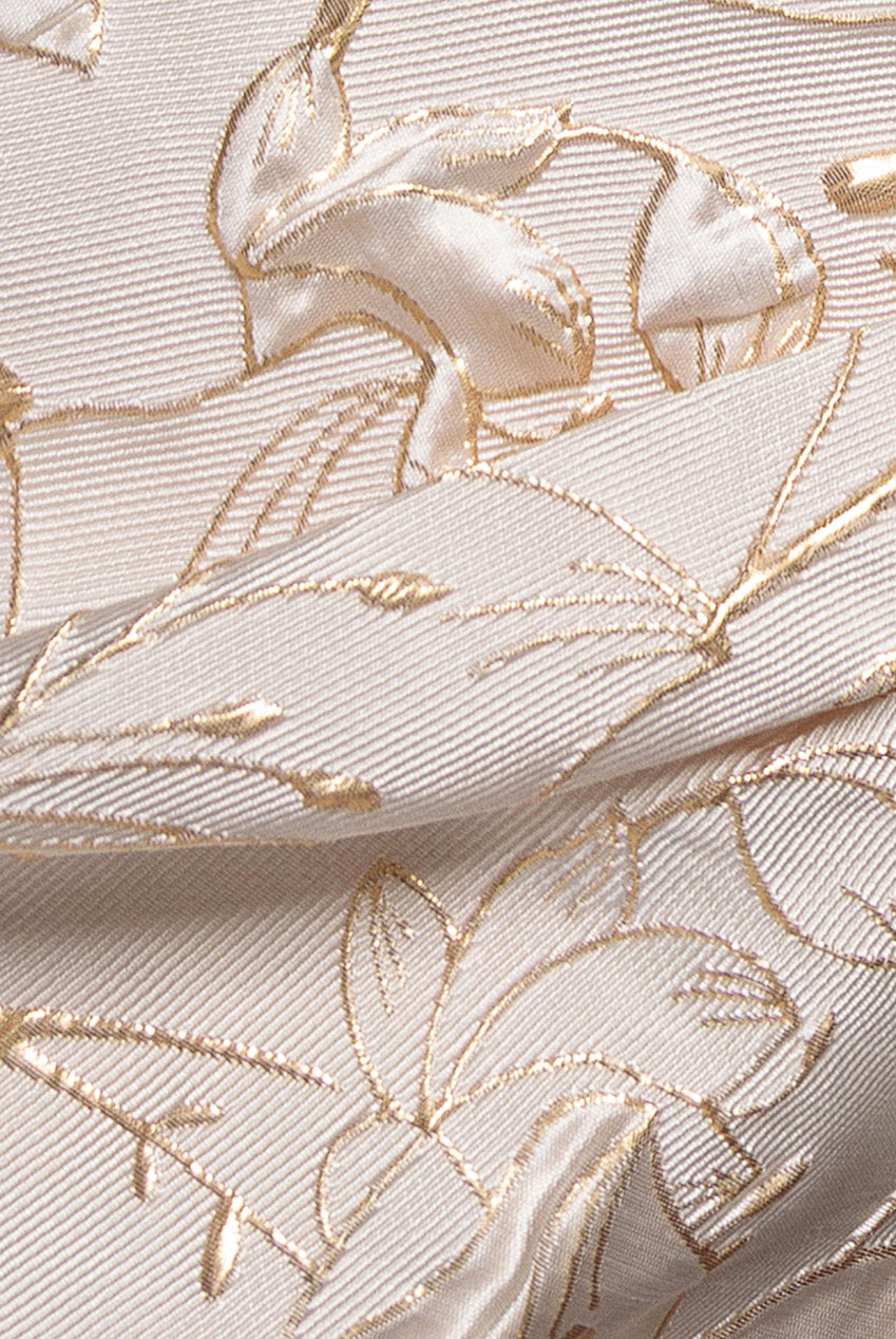 Puff Sleeve Sweetheart Midi Dress - Cream DR4883