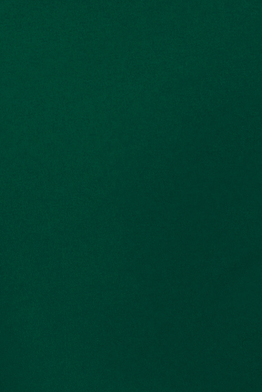 Bat Wing Elasticated Side Gather Maxi Dress - Emerald Green DR4889