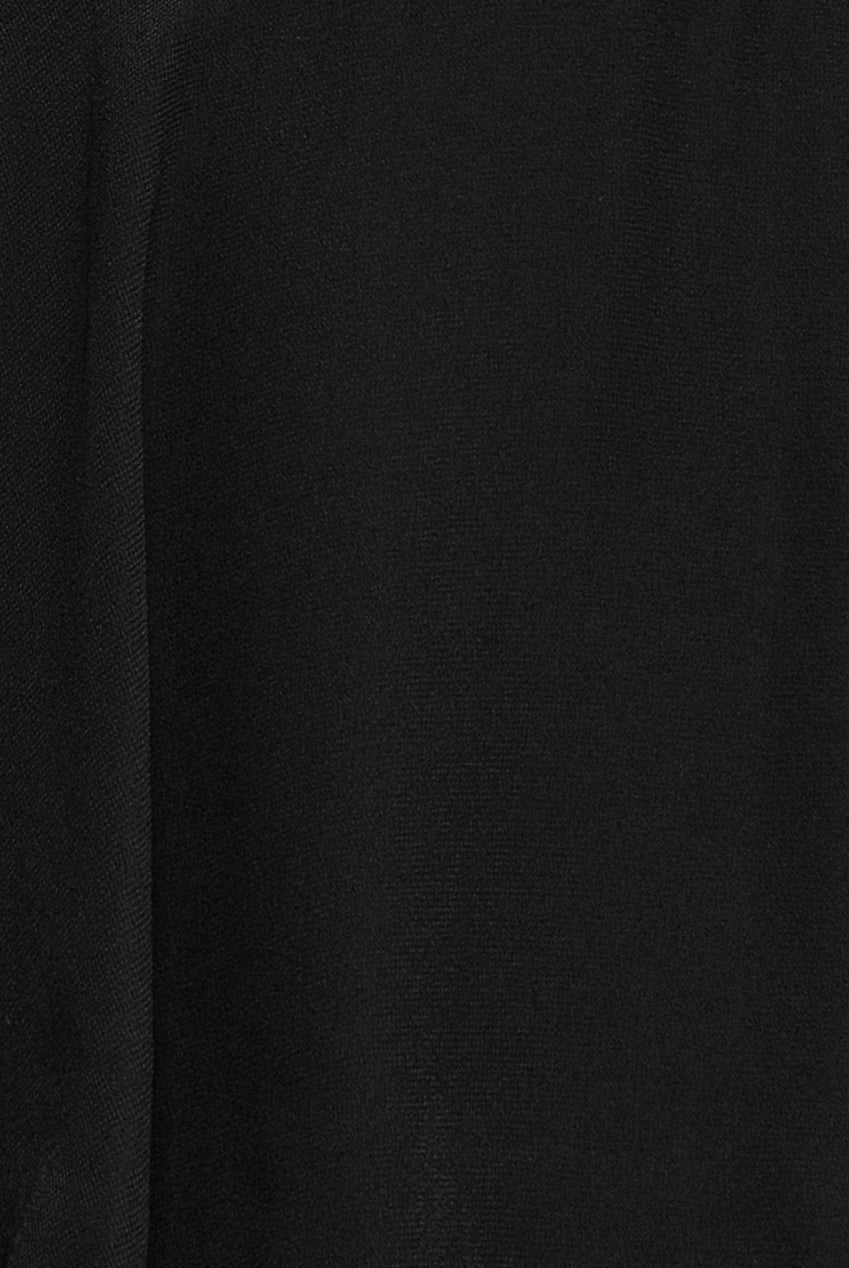 Tiered Chiffon Wrap Maxi Dress - Black DR4903BBS