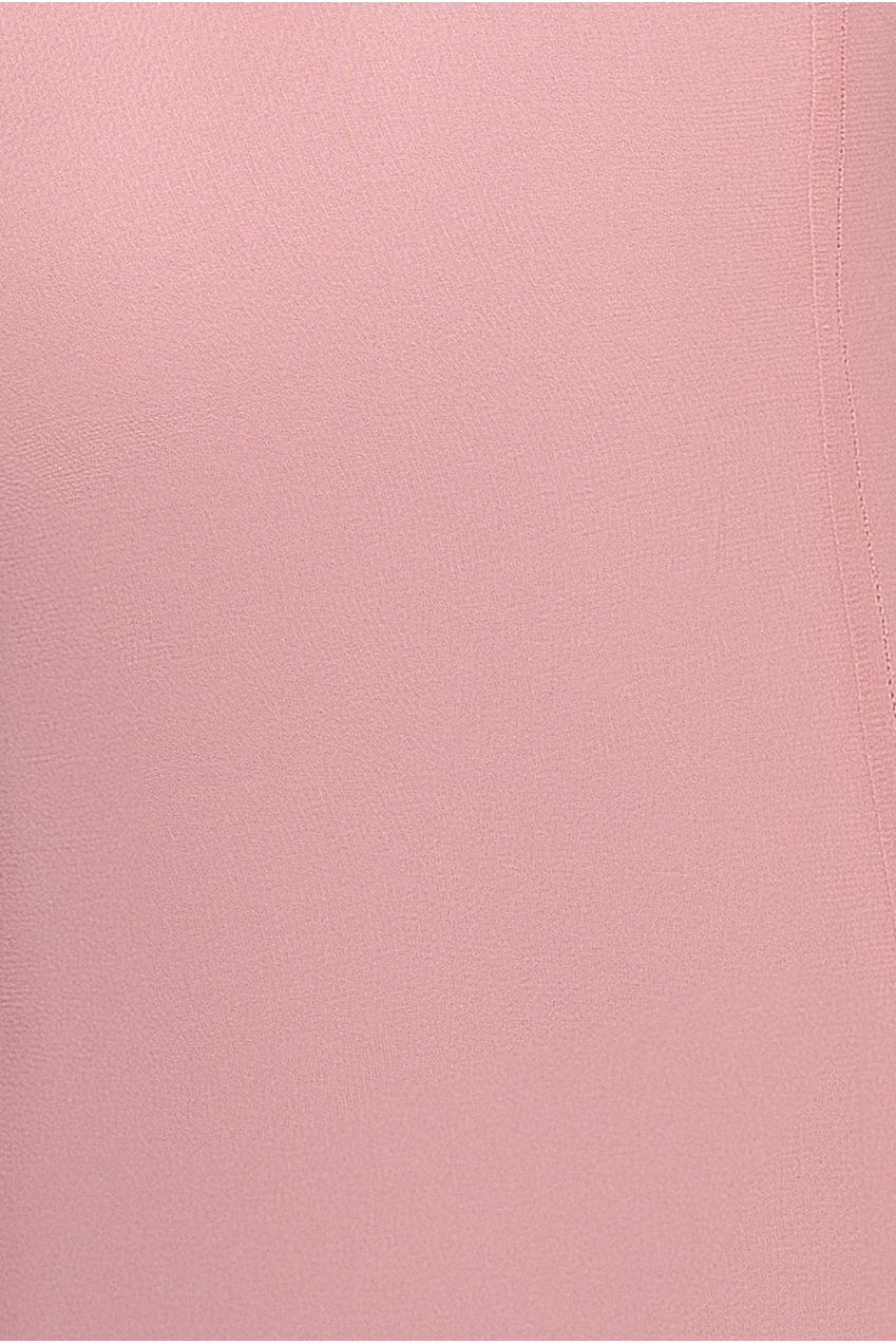 Multiway Cape Chiffon With Embellished Trim Maxi Dress - Blush Pink DR4924