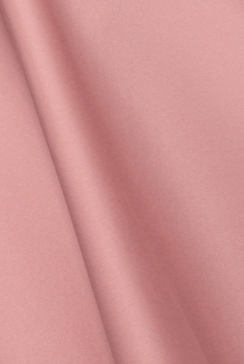 One Shoulder A Line Midi Dress - Blush Pink DR4949