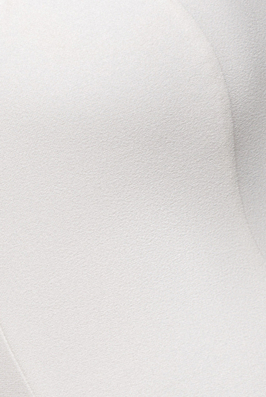 Scuba & Polka Mesh Bella Bow Multiway Maxi Dress - White DR5020